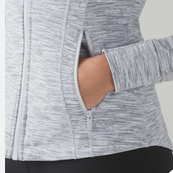 Women's SPACE ICE GREY ALPINE WHITE Lululemon Define Jacket - Picture 4 of 11